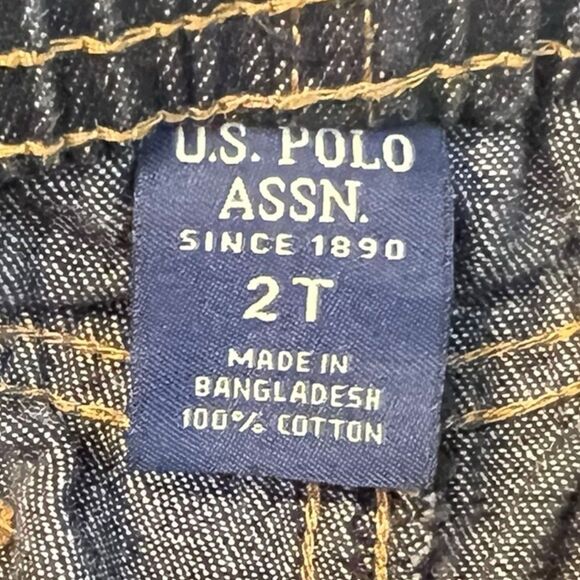U.S. Polo Assn. Toddler Jeans 2T Black Denim Straight Pants Classic Kidswear - Picture 3 of 9
